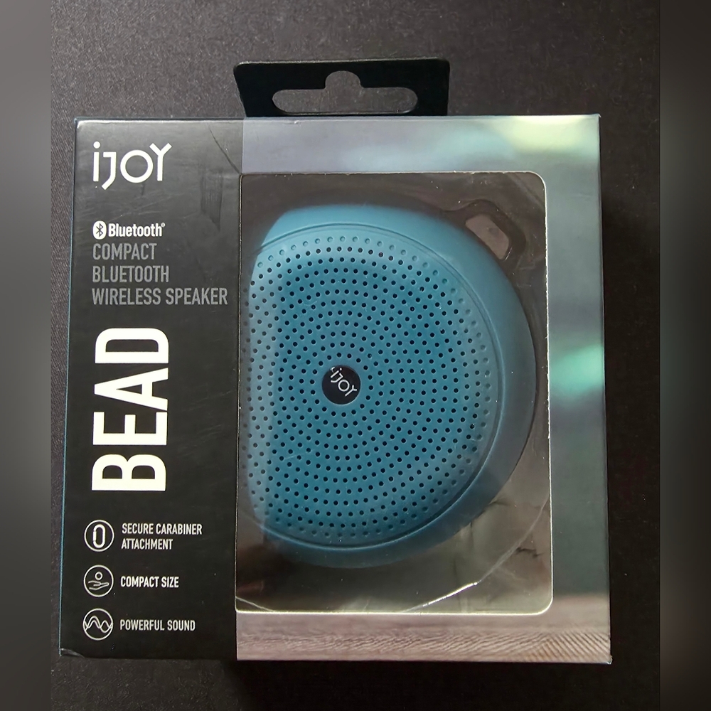 Ijoy Bead Wireless Bluetooth Speaker, Turquoise